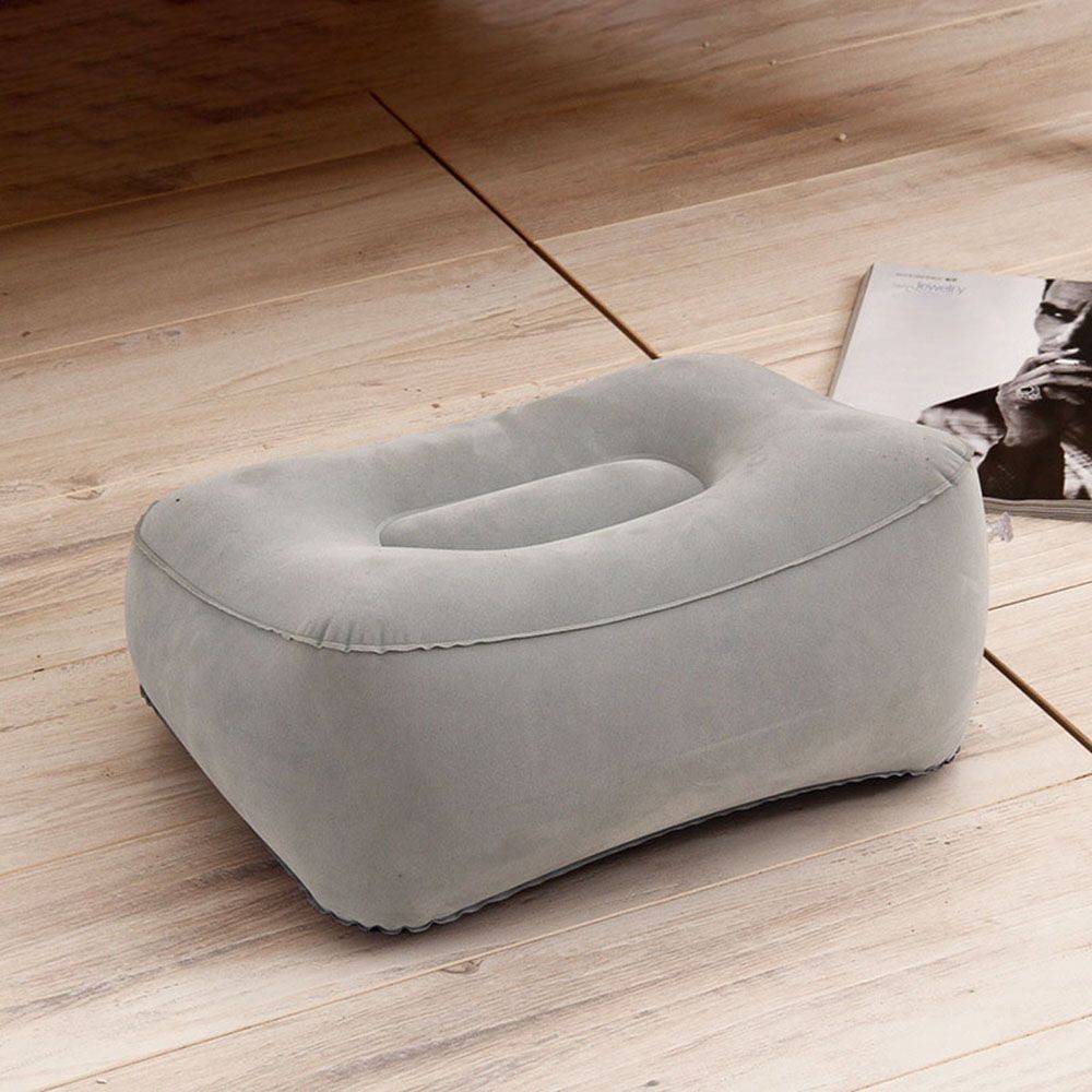 

Air Travel Portable Inflatable Foot Relax Office Travel Pillow Stool Cushion Footrest Pad