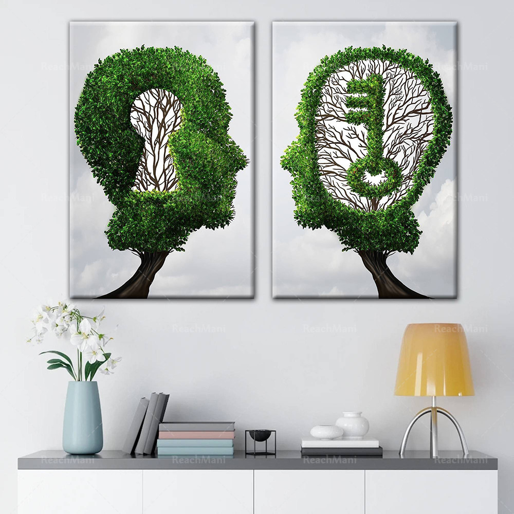 

Psychologist, psychiatrist, therapist, therapist office, consultant office canvas poster wall art picture living room home decor