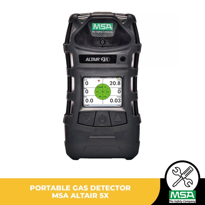 Gas Detector Portable MSA Altair 5X Multigas Detector Pendeteksi Gas Portable