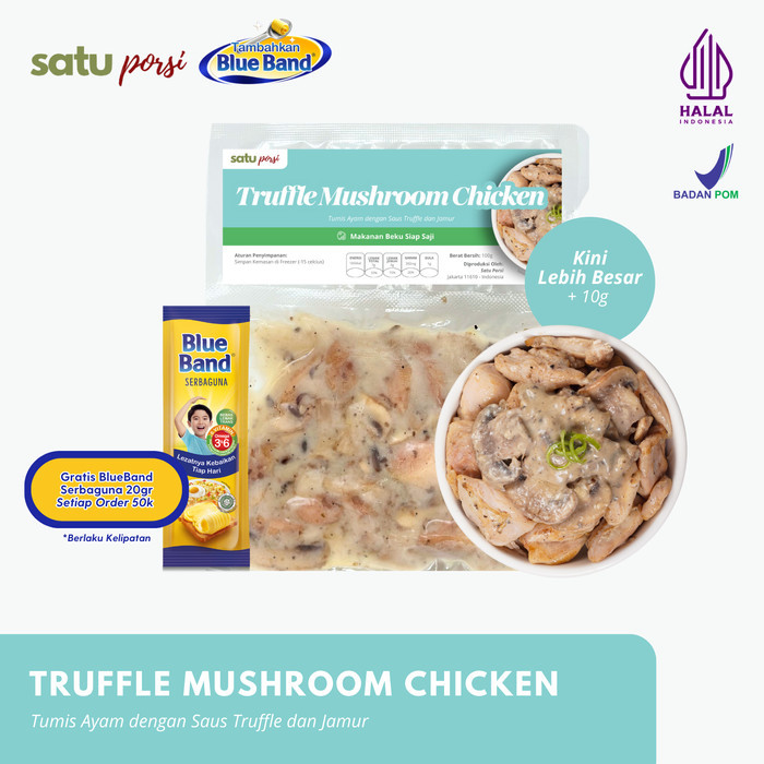

✨TERLARIS -Frozen Food Satu Porsi Truffle Mushroom Chicken