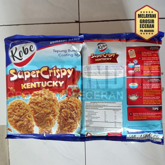 

✨NEW✨ -KOBE SUPER CRISPY KENTUCKY 850 GR / TEPUNG AYAM