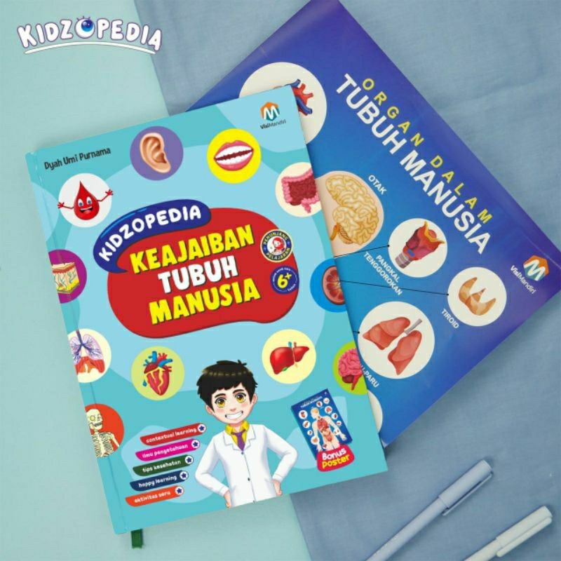 Kidzopedia Tubuh Manusia Ensiklopedia Anak SD Buku Sains Anak