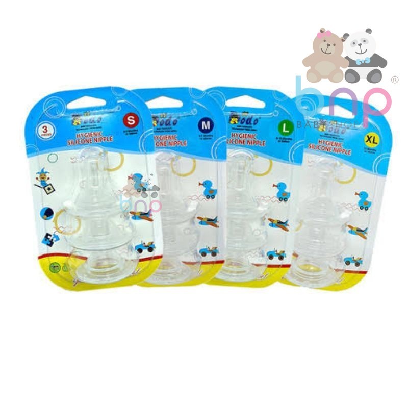 Dodo Empeng Nipple Dot Blister isi 3pc