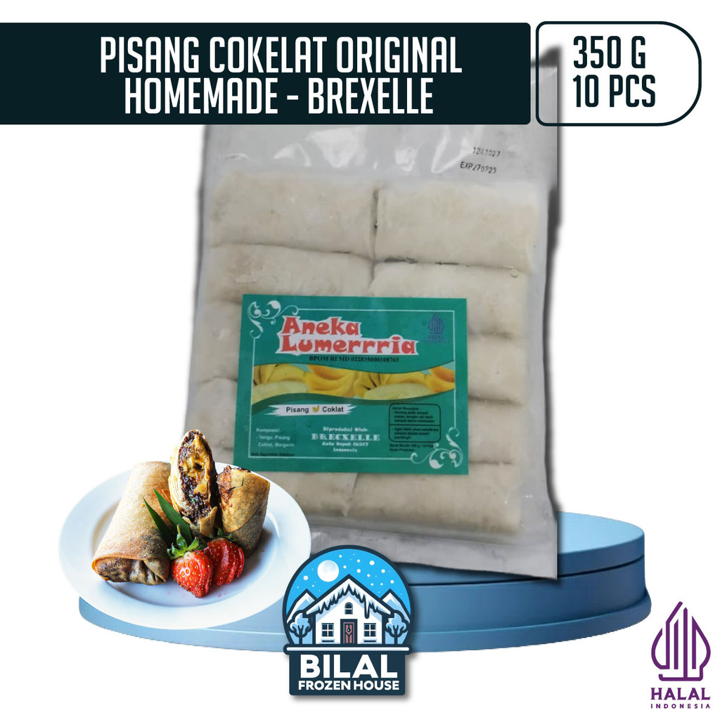 

Pisang Cokelat Original 350g (10 pcs)