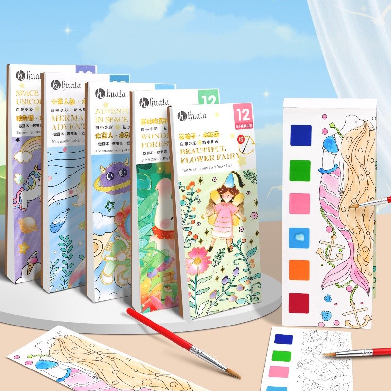 

❀SS❀ COD 1 SET PAKET MELUKIS / PAKET MEWARNAI ANAK TERMURAH
