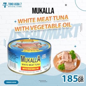 

TUNA AL MUKALLA WITH VEGETABLE OIL 185GR