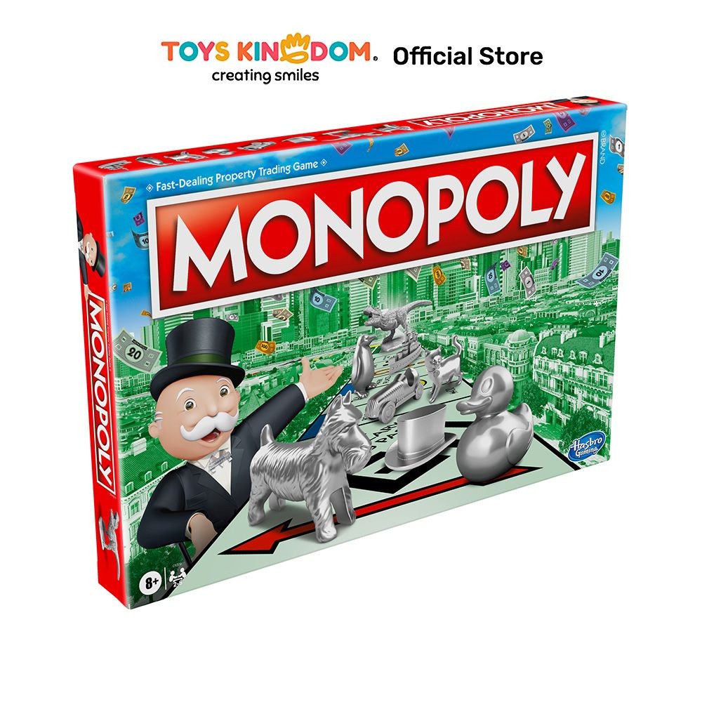 Toys Kingdom Monopoly Classic Gssc1009 Toys Kids Toy Mainan Strategi Anak Papan Permainan Kebersamaa