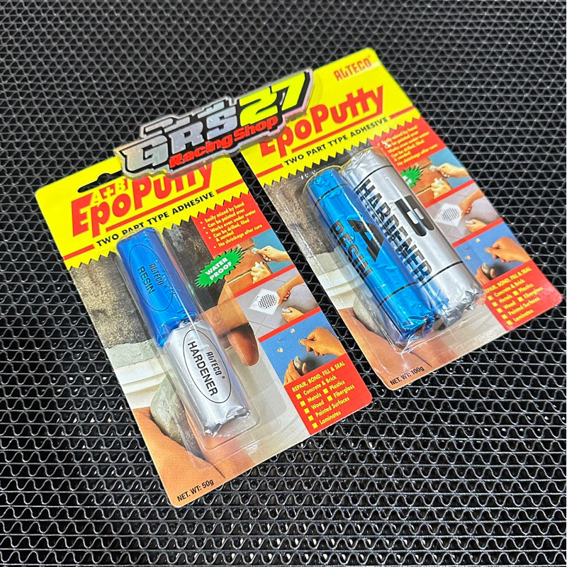 

LEM PORTING 50 GRAM DAN 100 GRAM / LEM EPO PUTTY ALTECCO / EPO PUTTY RESIN HARDENER ORI ORIGINAL ALTECO