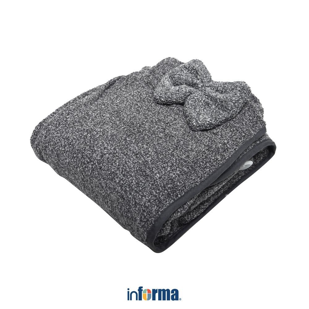 Informa Set 3 pcs Sienna Handuk Mandi Kemben - Abu-Abu Bath Towel Handuk Dewasa Anduk Badan Perlengk