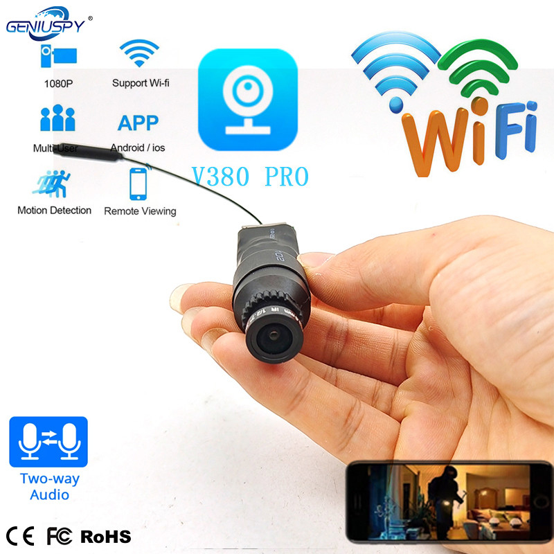 DIY IP Camera Module Mini Wifi Module Small V380 V380pro 1080P Wireless PCB Security P2P Two Way Aud