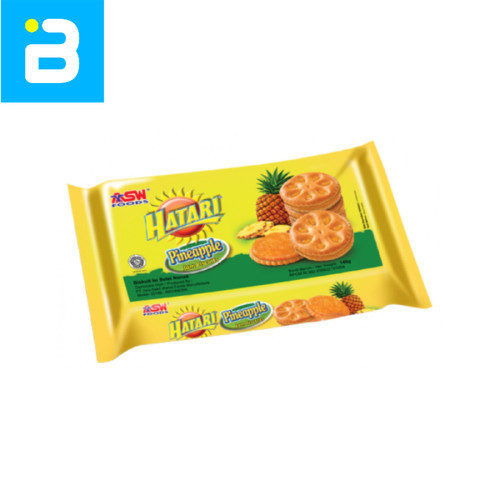 

Hatari Pineapple Jam Biscuits 140G