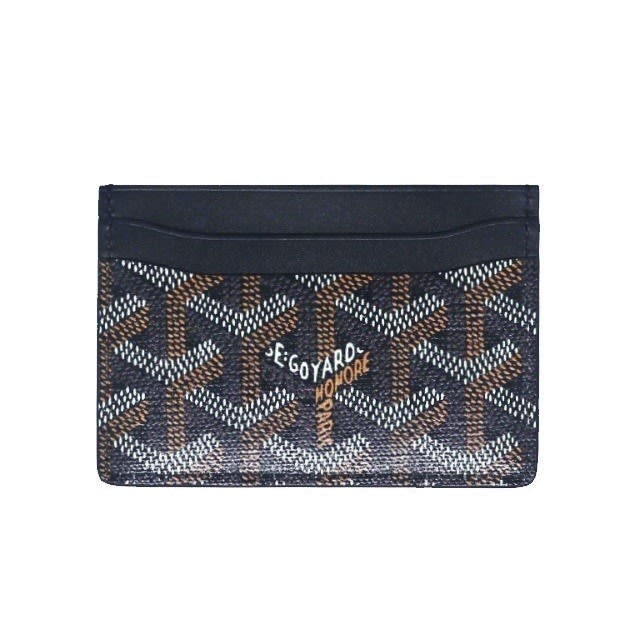 Goyard Brown Black Cardholder / Dompet Kartu Branded Original