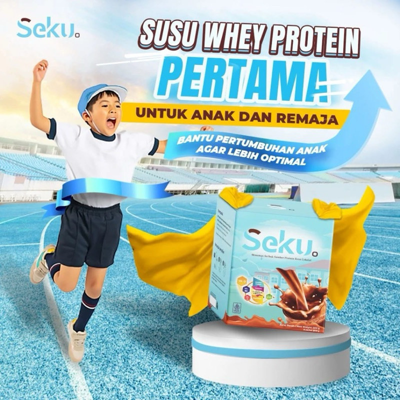 

[TRIAL 1 SACHET] Susu SEKU Tumbuh Optimal (25gr) - utk usia 4-12 thn