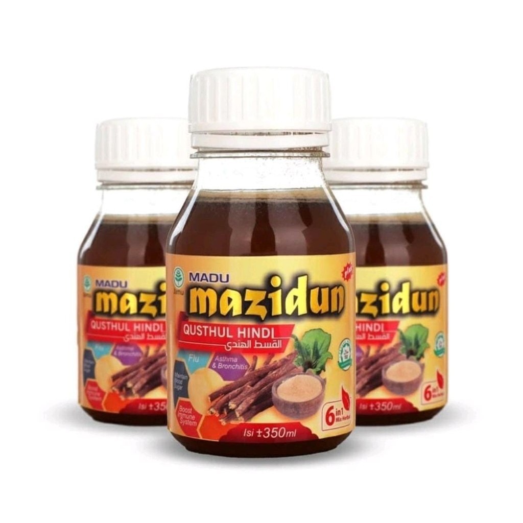 

Madu Mazidun 6 in 1 Qusthul Hindi 350ml | Madu Qusthul Hindi Mazidun 6 in 1 350ml Membantu Memelihara Kesehatan, Gurah Saluran Pernafasan