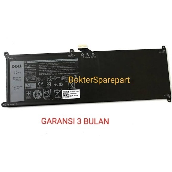 Baterai 12-7275 XPS 12-9250 7VKV9