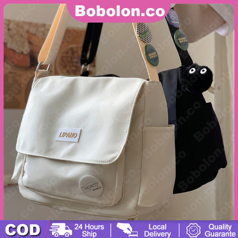 Ready  Korea Tas Wanita Kanvas Selempang Tas Wanita Murah Tas Selempang Wanita Korean Style Remaja