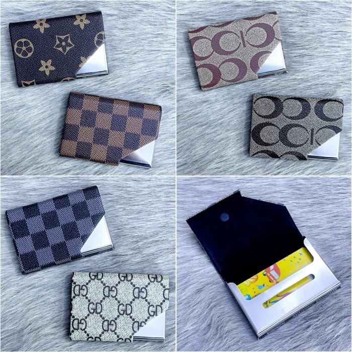 

Dompet Kartu Nama Card Holder Premium Quality Free Box