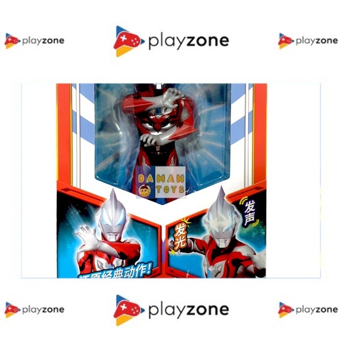 Robot Ultraman Ultraman Ultramen figure Taiga Zero Geed Rosso z Tiga Blu