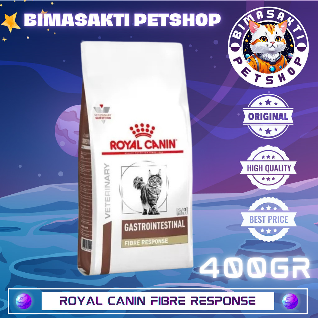 Royal Canin Vet Fibre Response Cat 400gr Gastrointestinal Fibre Response 400gr
