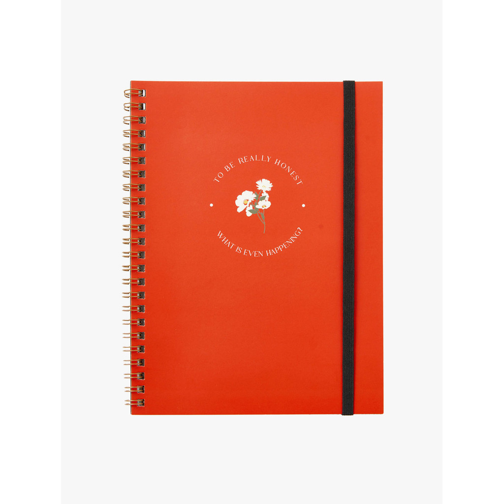 

Typo - Buku & Alat Tulis - A5 Spinout Notebook - What Is Even Happeni