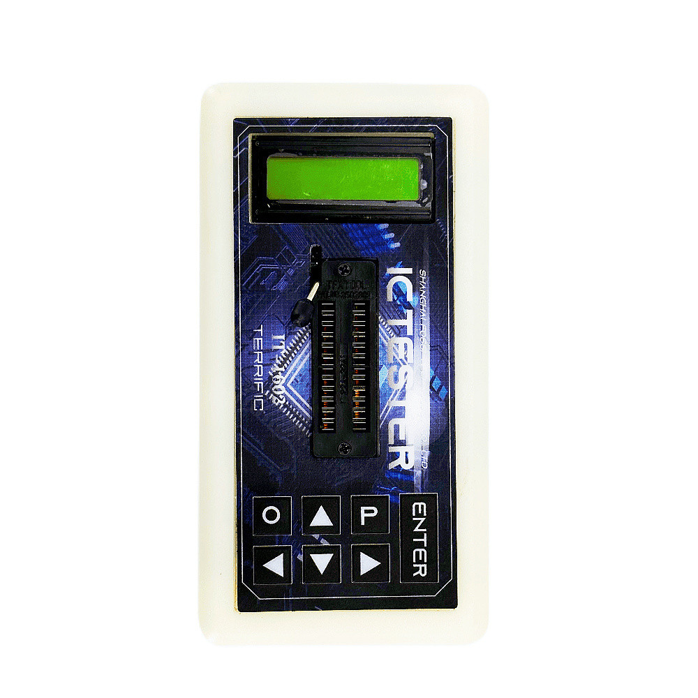 Portable Integrated Circuit IC Chip Tester Transistor Optocoupler Amplifier Regulator Tube Automatic