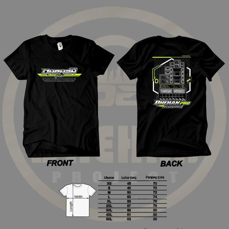 Kaos Dhehan Audio Pro  / Baju T-shirt Distro Adalah Republik Dangdutan / Pakaian pria wanita