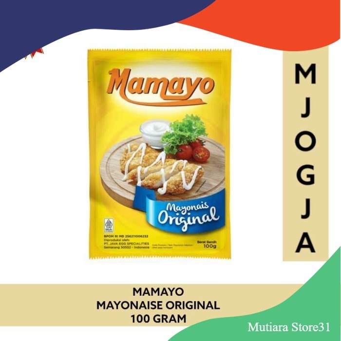 

Mamayo Mayonaise Mayones Original Mayonais 100gr 200gr 500gr - 100 gr