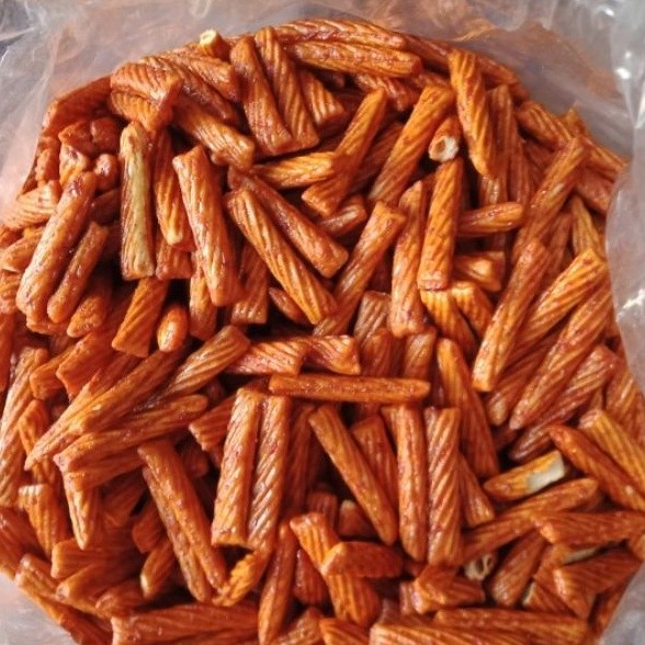 

Snack Pang Pang Stik Pedas 1 kg / Camilan Tempo Dulu / Enak Banget / Snack Kiloan Termurah
