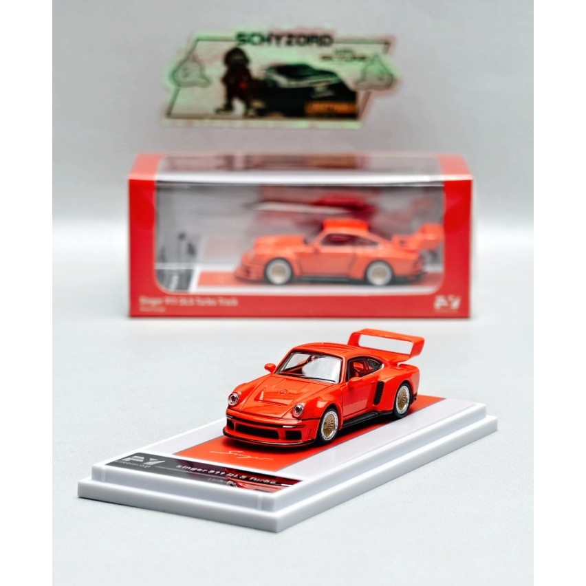 Finclassically Porsche Singer 911 DLS Turbo Track Limited Edition Sunrise Orange