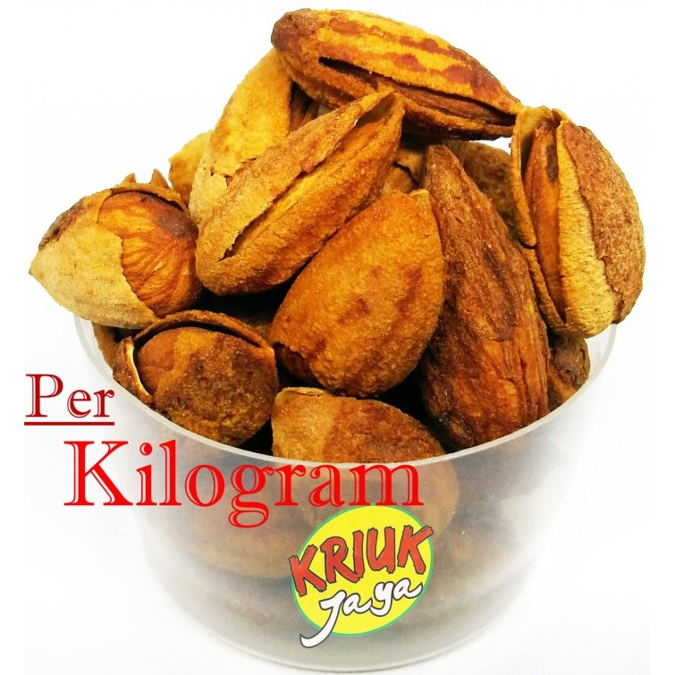 

⭐BISA COD⭐ Kacang Almond Kulit Kualitas Super - Almond in Shell - KILOAN / CURAH