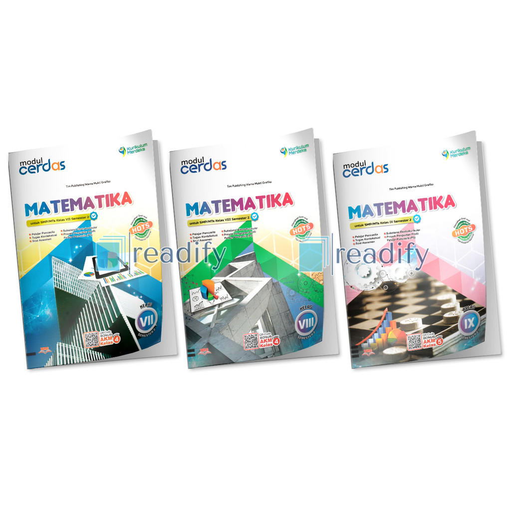 LKS Cerdas Matematika Kelas 7 8 9 SMP Semester 2 2024