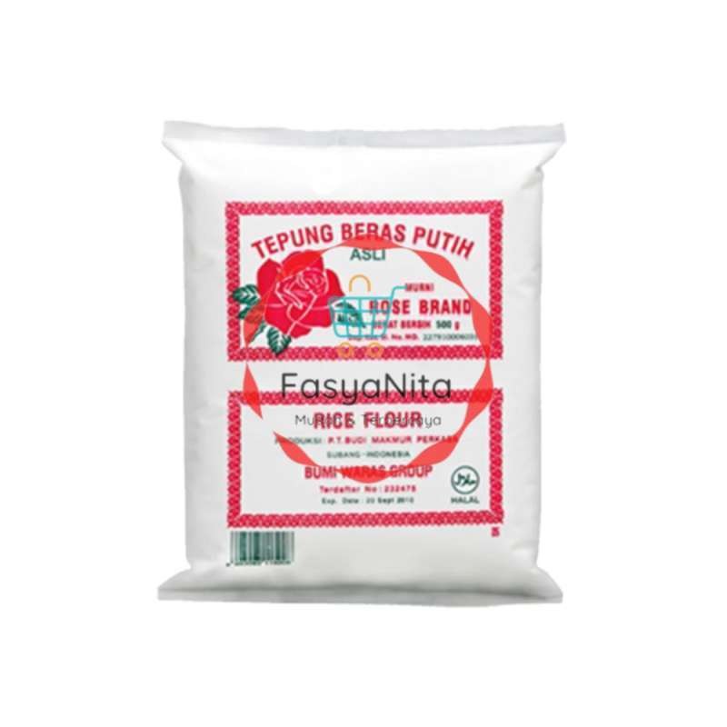 

ROSE BRAND TEPUNG BERAS 500GR - Fasyanita Denpasar