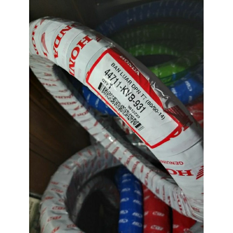Ban federal ban luar motor federal 80/90 ring 14 ori AHM HONDA non tubeless ori 1000%