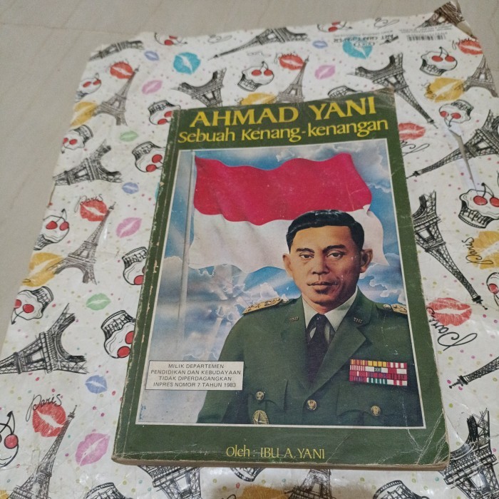 Buku Ahmad Yani - Sebuah kenang kenangan