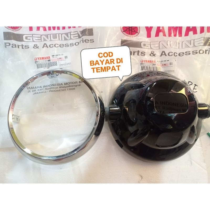 MN10L ring lampu depan RX king peredam RX king 2006 2007 2008 2009 original