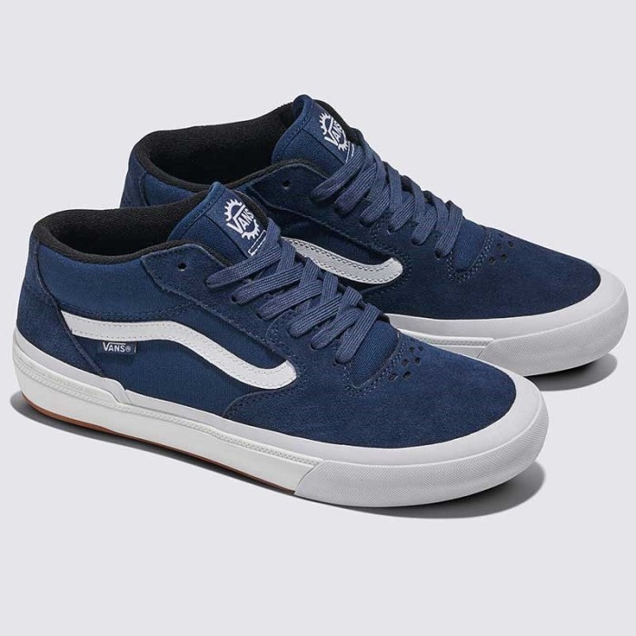 VANS BMX STYLE 114 SKATE NAVY WHITE ORIGINAL