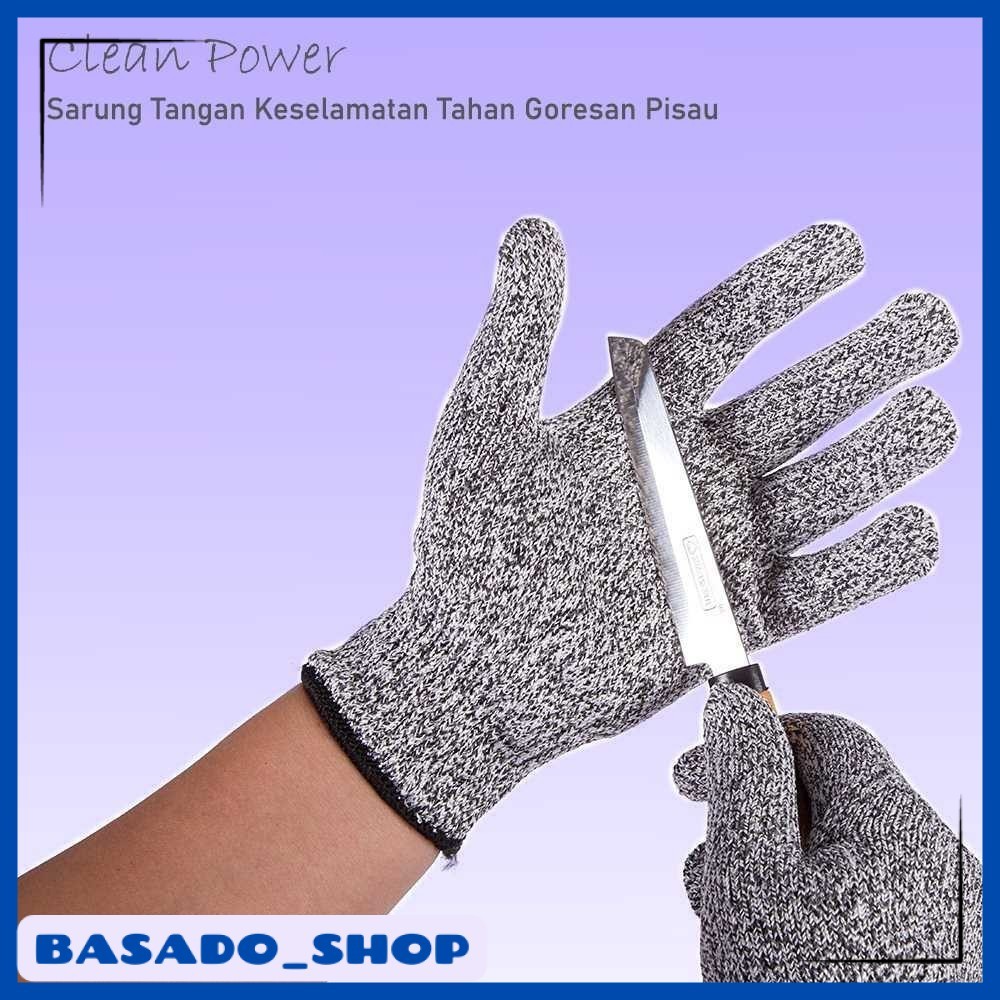 Sarung Tangan Keselamatan Tahan Goresan Pisau - EN388