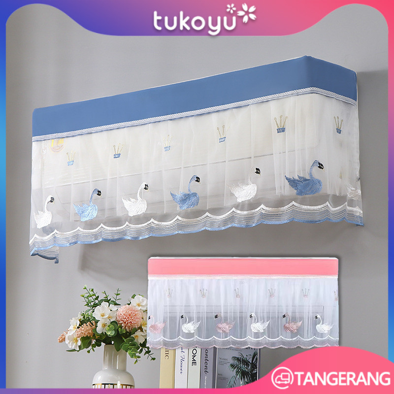 Cover Penutup Ac Indoor Rumbai Interior Gorden Cover Pelindung AC Cover Anti Debu AC
