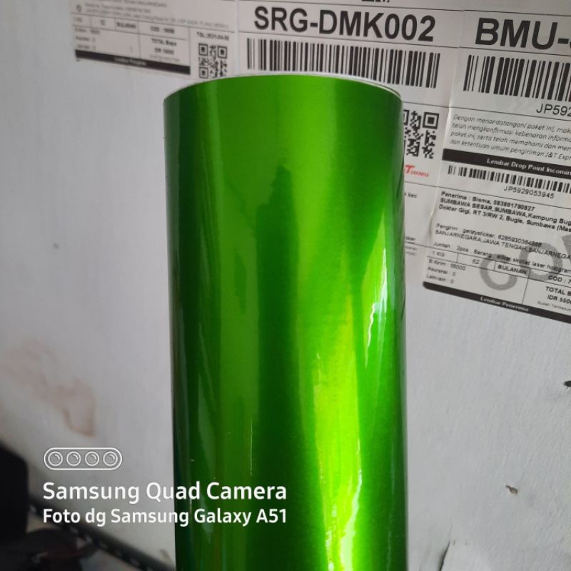 skotlet motor merah metalik candy / stiker skotlet motor warna merah candy / merah metalic