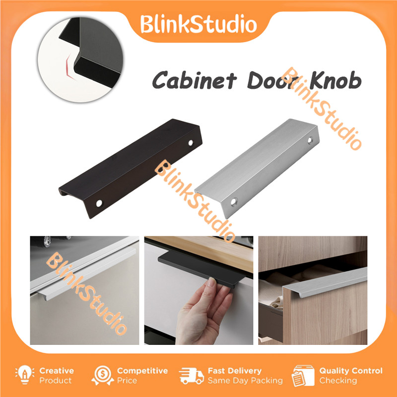 Tarikan Handel Lemari / Handel Gagang Lemari / Handle Pintu Lemari Minimalis Alumunium