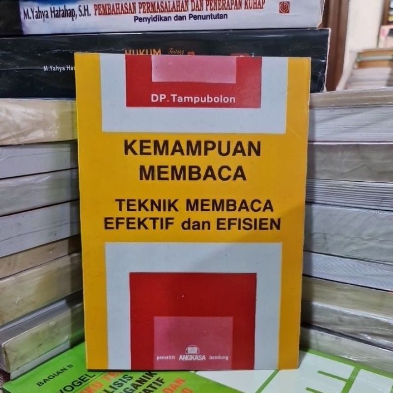 Kemampuan membaca teknik membaca efektif dan efisien by Dp Tampubolon