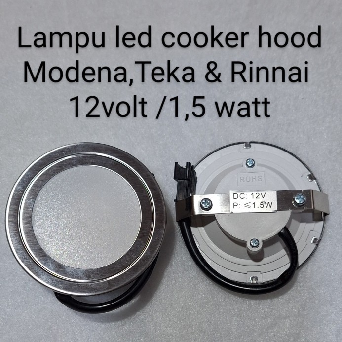Lampu LED L09 cooker hood Modena Tipe CX 7712,RX7632,Rx9632/TEKA