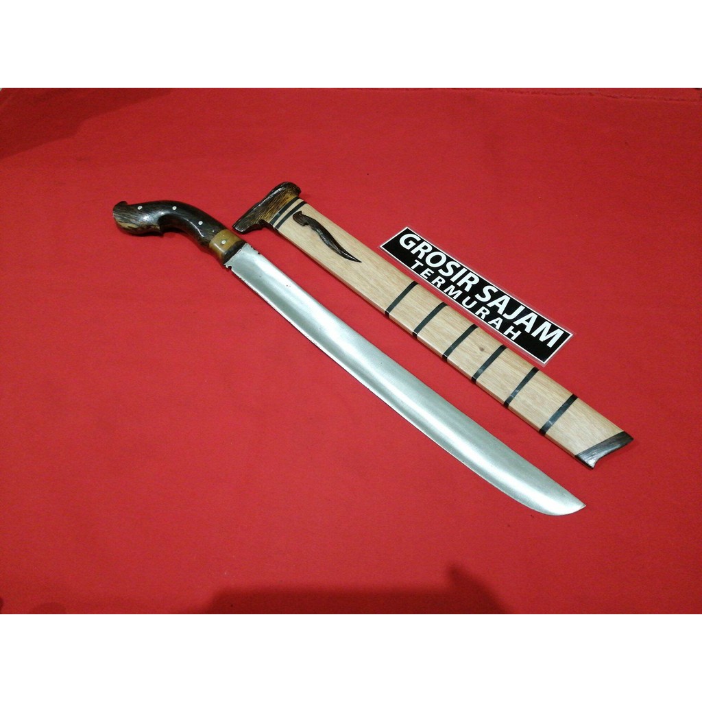 Grosir sajam golok Sembelih baja per fulltang bilah 40 cm