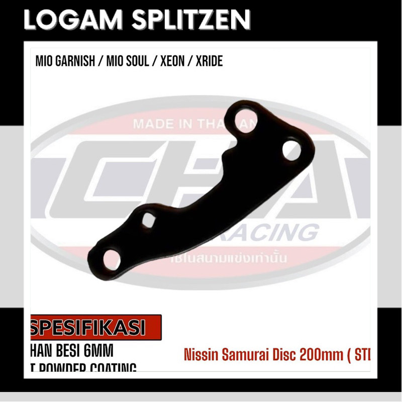 Breket Kaliper MIO Kaliper NISSIN SAMURAI 2 Piston