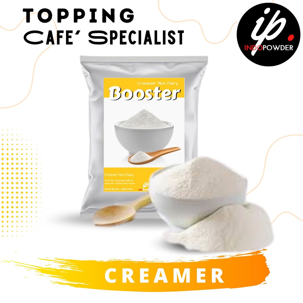 

IP Bogor - Bubuk CREAMER Non Dairy 1Kg untuk Topping dan Bahan Tambahan Minuman