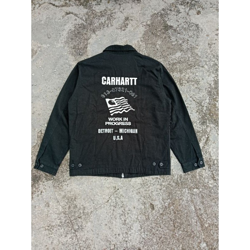 Carhartt Polos Katun WIP Freeway Jacket Black