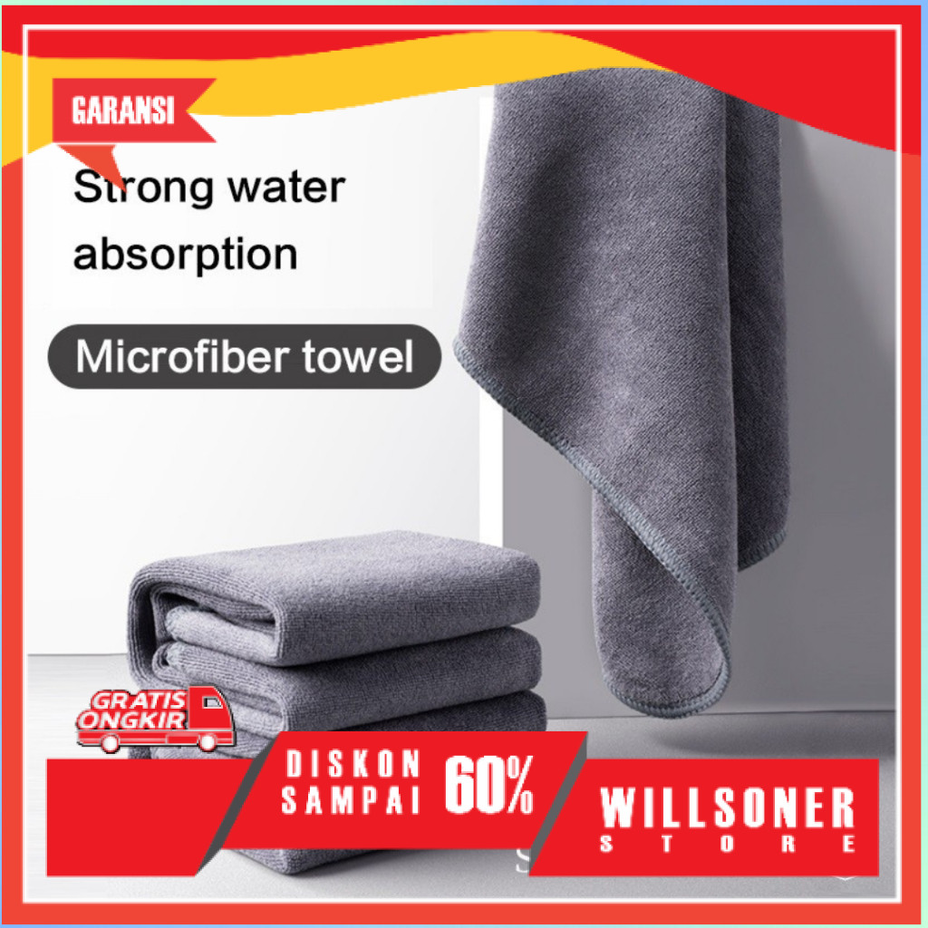 Kain Lap Microfiber Premium - Kain Lap Kendaraan Mobil & Motor