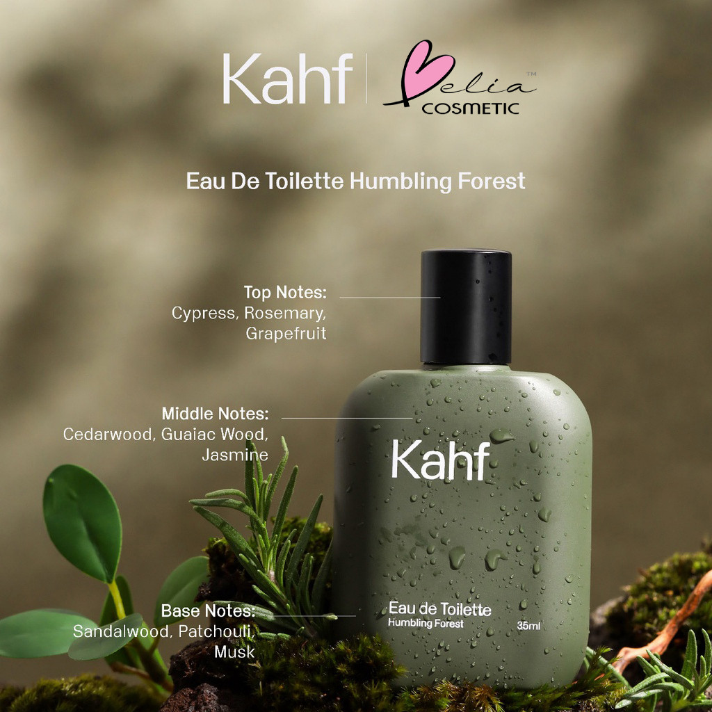 BELIA  KAHF Eau de Toilette & Eau de Parfum | Parfum Laki-laki | Revered Oud | True Brotherhood | Sk