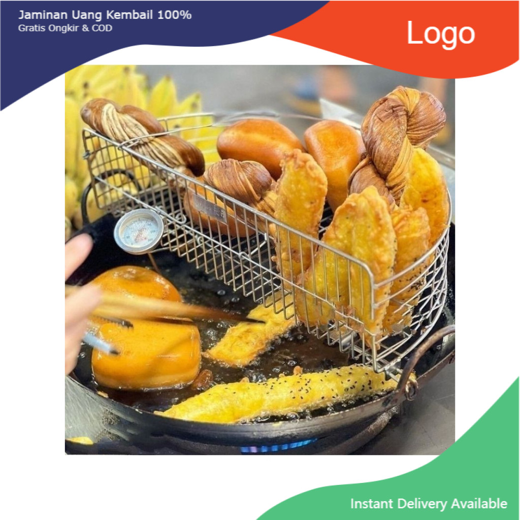 Tirisan Gorengan Peniris Gorengan Untuk Nyaring Minyak Di Wajan