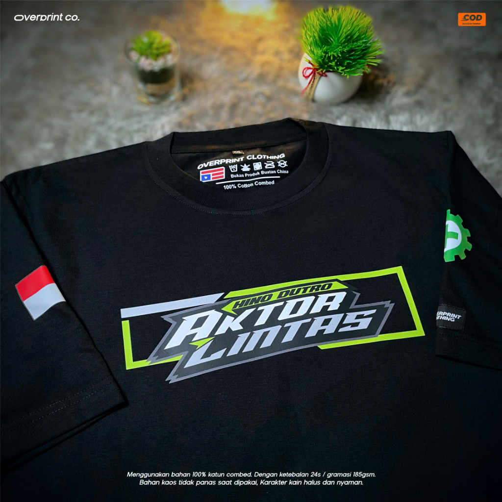HINO DUTRO AKTOR LINTAS | KAOS TRUK DUTRO KOMBED 24S BISA COD